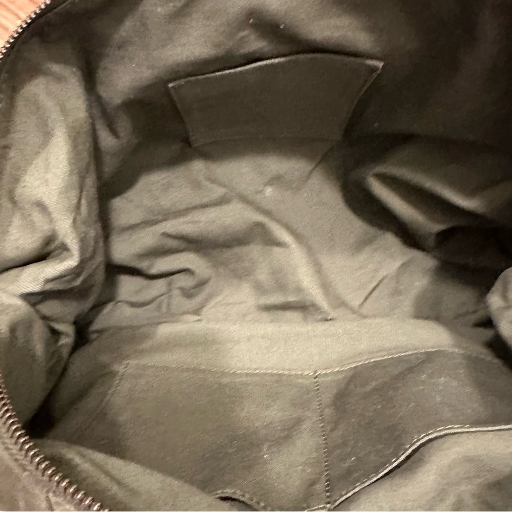 M.I.L.A. Ria Olive Green Suede Duffel Bag - Picture 14 of 16